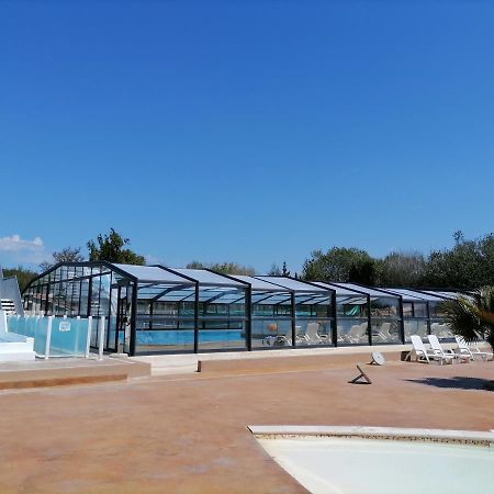 Mobil-home climatisé avec piscine Aureilhan  Exterior foto