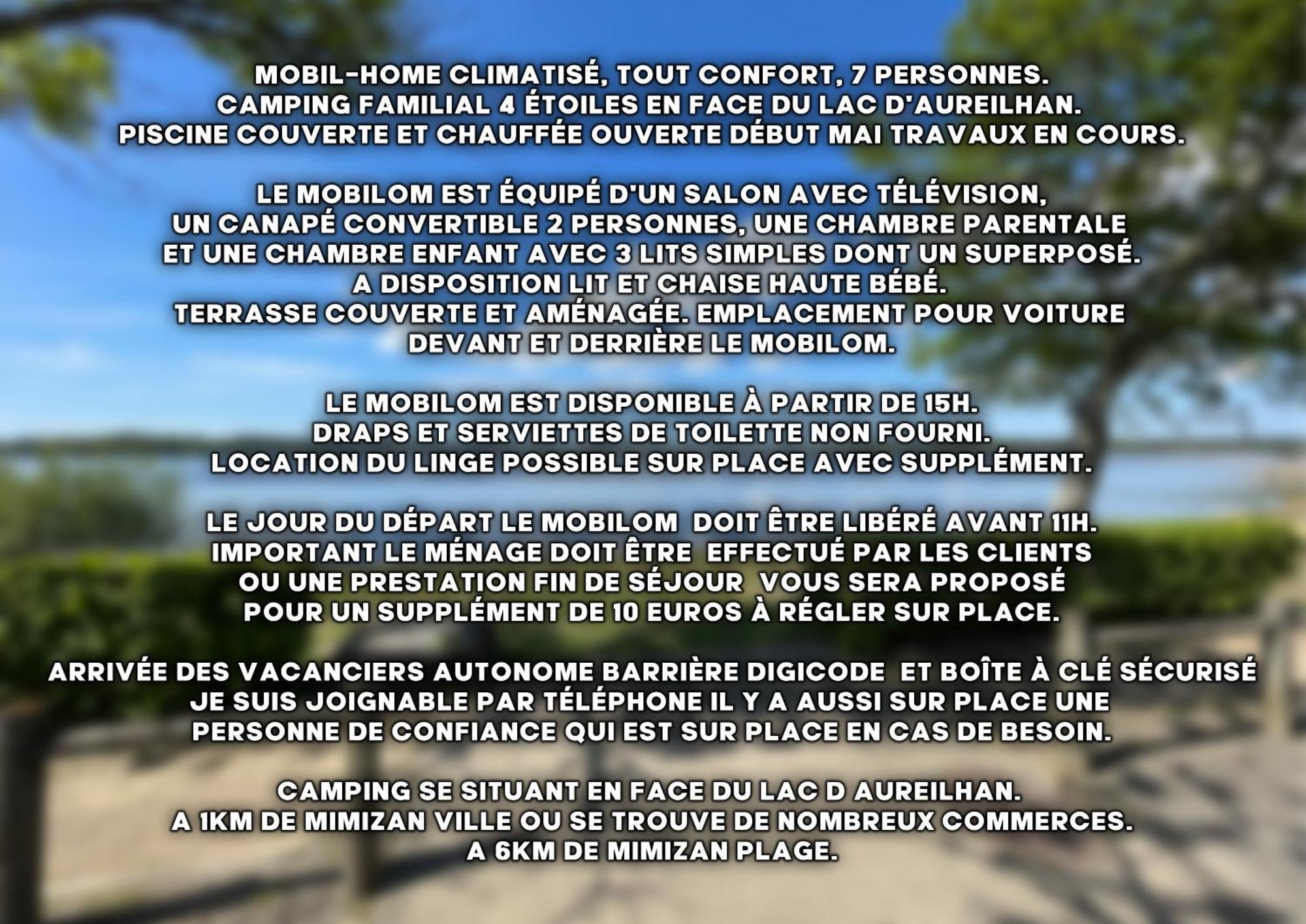 Mobil-home climatisé avec piscine Aureilhan  Exterior foto